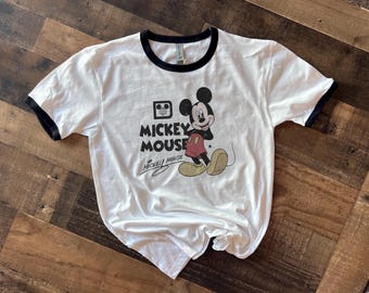 Retro Mickey Tee, Disneyworld Mouse Baby Tee, Mickey Crop Tank, Cute Mickey Baby Tee, Me and Mickey Vibe womens tee