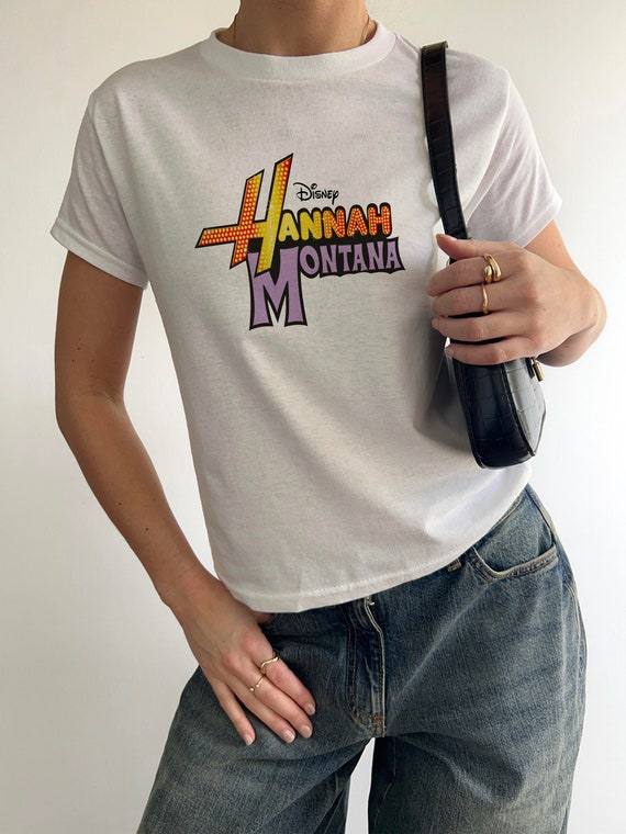 Hannah Montana Baby Tee, Disney Hannah Lily Oliver Crop, Pop singer Birthday Gift Adult Kid Toddler Tee