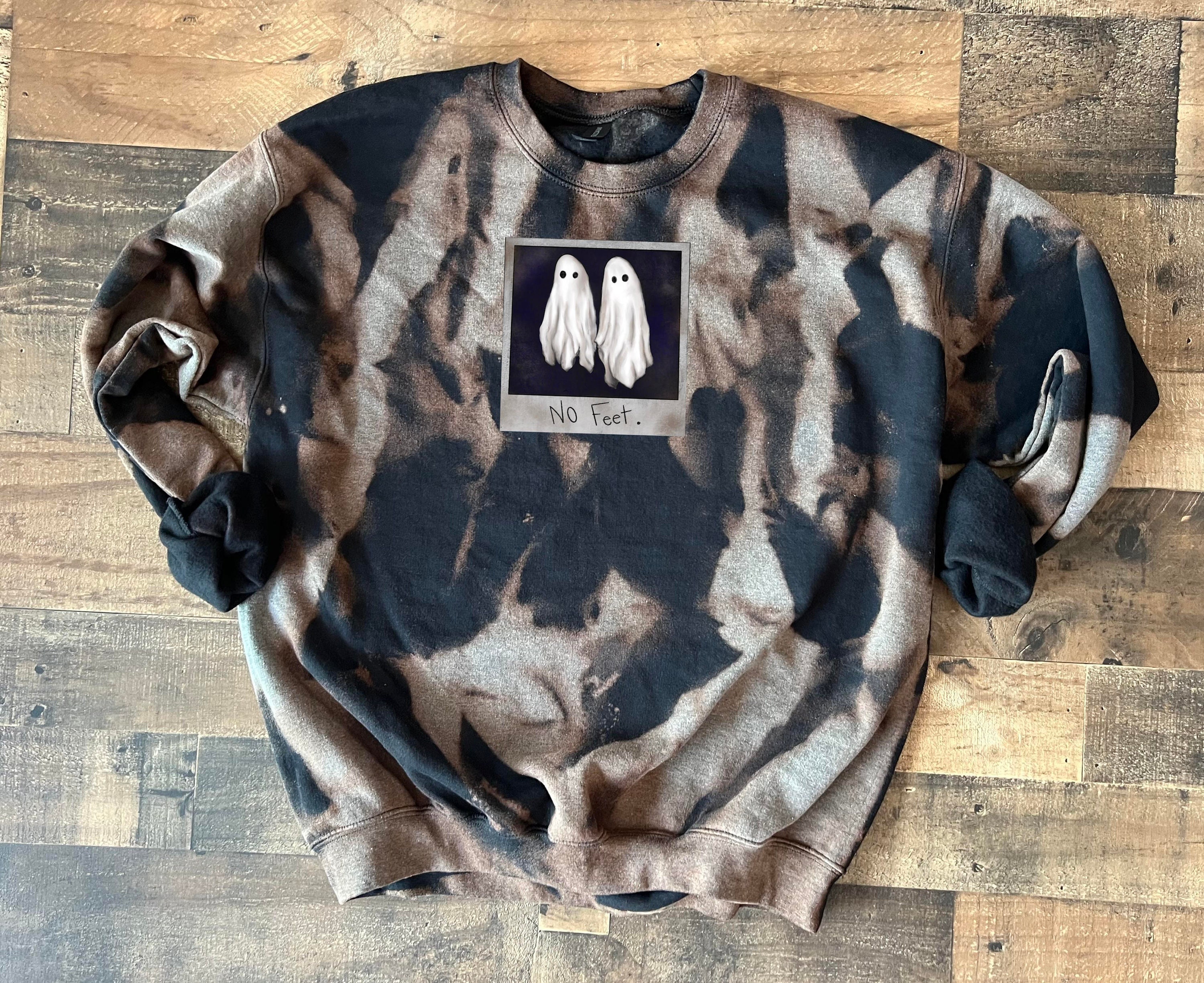 Crop Bleach Hoodie
