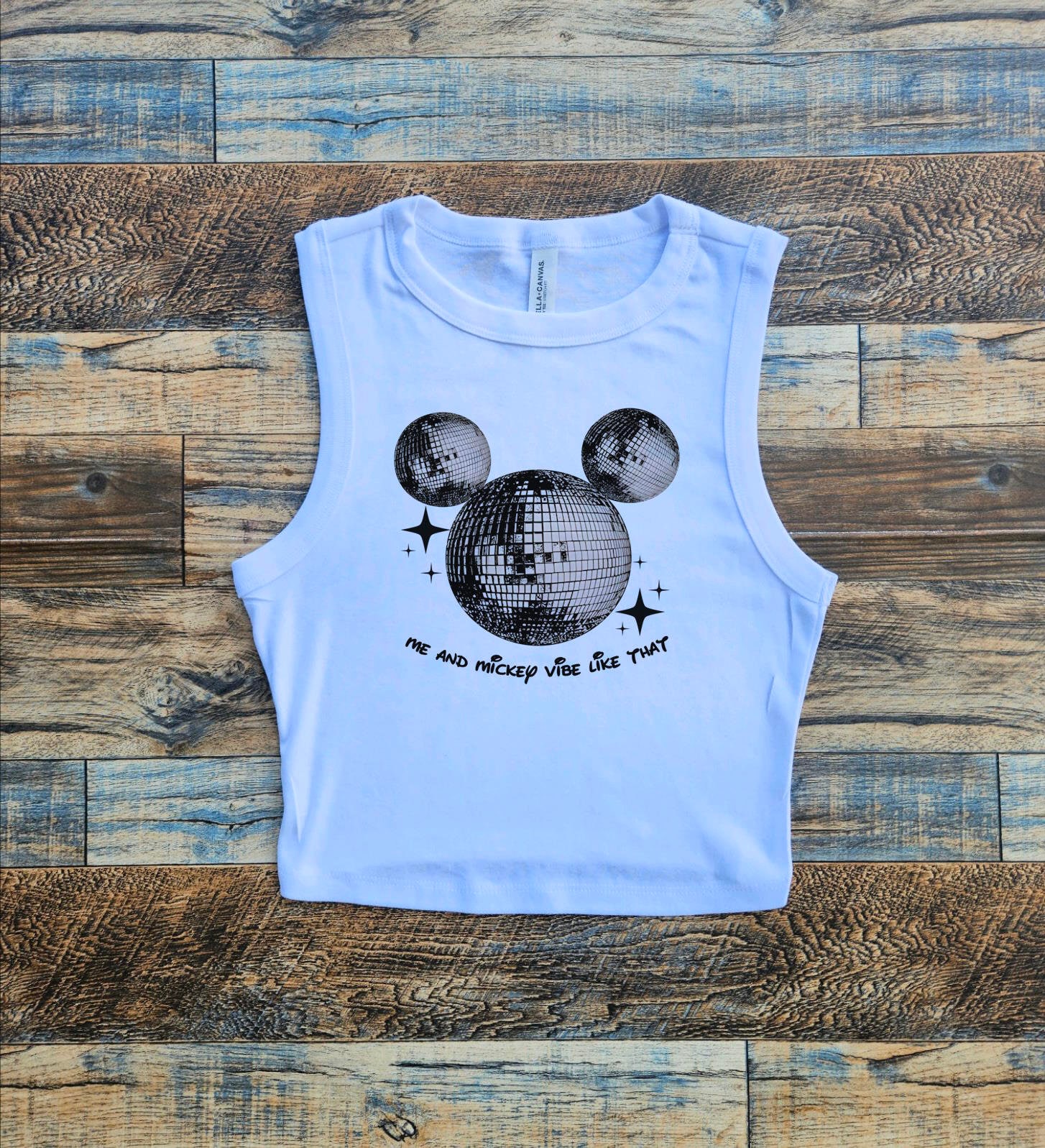 Retro Mickey Vibes Baby Tee, Disco Disneyworld Y2k Baby Tee, Disco Mickey Crop Tank, Cute Mickey Baby Tee, Me and Mickey Vibe womens tee