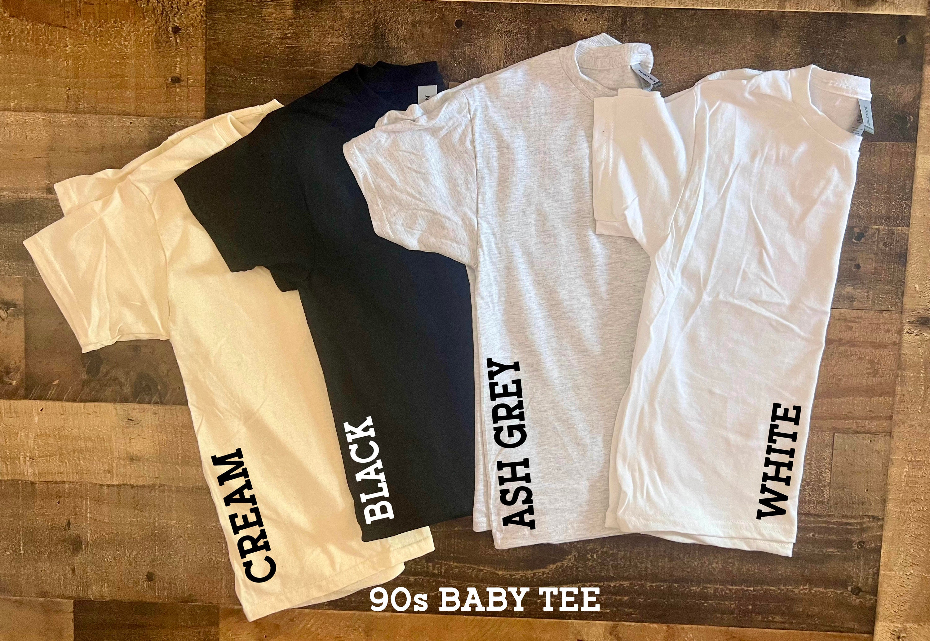 Love Boyfriend Baby Tee, Love Girlfriend 90s Baby Tee, Your Own Custom ...