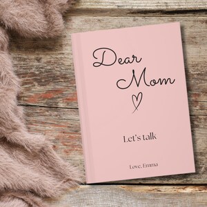 Regalo de pérdida de madre, Mamá en el cielo, Cartas a mi mamá, Regalo de simpatía por la pérdida de mamá, Diario en el cielo, Regalo de diario de duelo, Regalo para el duelo