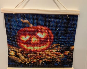 Jack-O-Lantern Glow in the Dark wall hanging