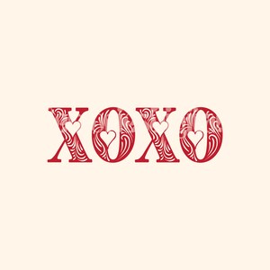 XOXO SVG PNG, Día de San Valentín Png Svg, Archivo de diseño de sublimación de amor