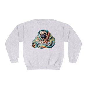 Snuggle Mops - Kuscheliges Unisex Fleece Sweatshirt Unisex NuBlend® Sweatshirt mit Rundhalsausschnitt