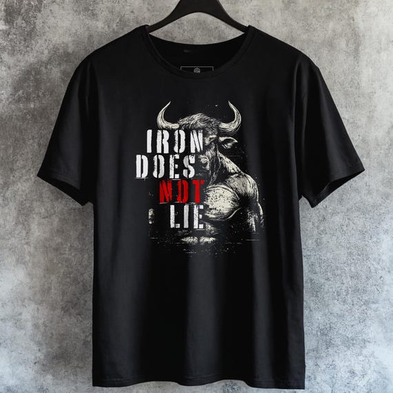 Fierce Bull Strength Gym T-Shirt Organic T-Shirt