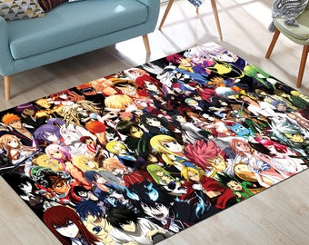 Anime Rug,Popular Anime Characters Rug,Kawaii Rug, Fantastic Rug,Minimalist Rug, Custom Rug, Personalized Rug, Popular Rug