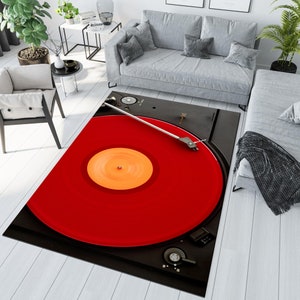 Musıc Room Rug, Musıc Rug, Record Rug, Album Rug, Wu-Tang,Music Room Decor,Area Rug,Custom Rug,Modern Art Rug,Ambient Music Rug, Gift Ideas
