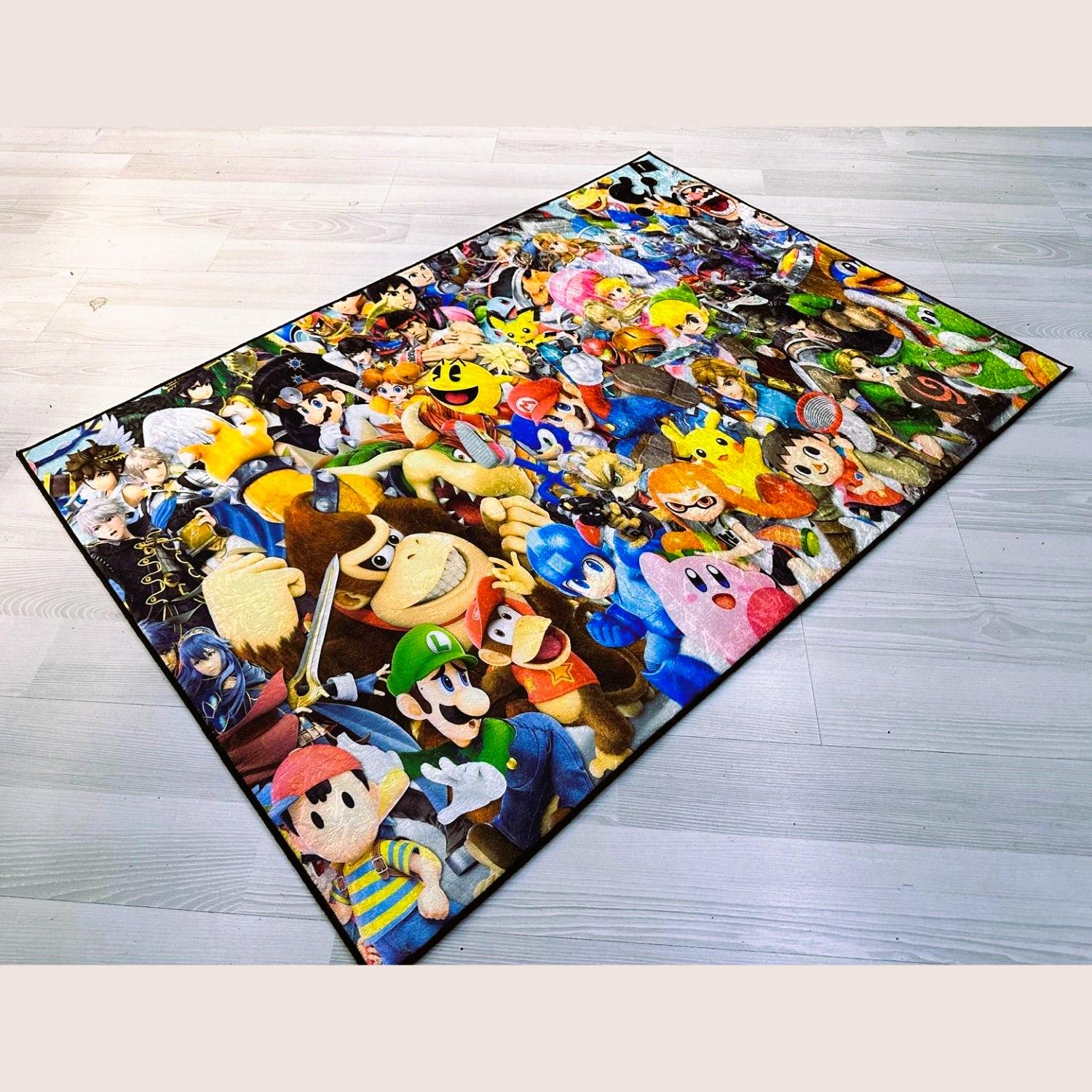 Ps3 Rugs Game Character Rug,retro Games Rug,game Rug,gaming Rug,colorful Rug ...