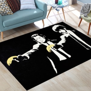 Popular Movie Rug, Funy Rug, Popular Movie Characters, Fun Rug, Area Rug, Minimalist Rug, Custom Rug, Movie Decor, Personalized Rug