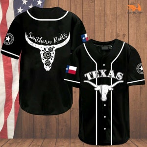 Custom Name Love Mexico Skull And Eagle Logo AOP Baseball Jersey