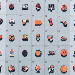 Basketball Shoe Charms