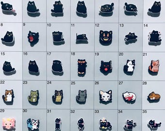Cat Kitten Kitty Cat Lover Shoe Charms Board 2