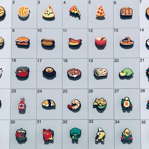 Kids Party Favor Charms 30 PC Mine Charms For Shoes - Pixel Theme Croc Charms For Kids & Game Fans Pixel Croc Charms Minecraft Style Jibbitz For Clogs Sandals