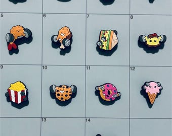 Fitness Workout Gym Shoe Charms Board 2