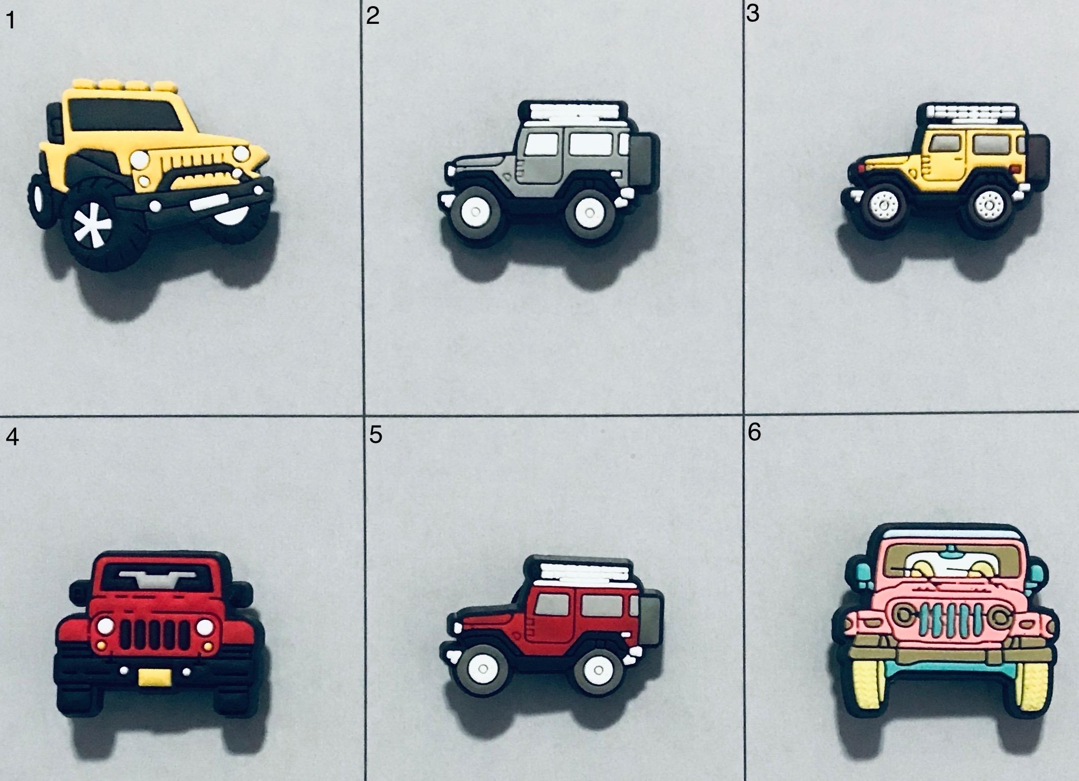 Automotive Vehicle Automobile Car Truck Shoe Charms Board 2