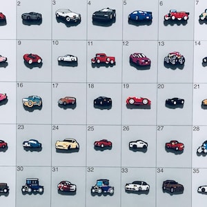 Automotive Vehicle Automobile Car Truck Shoe Charms Board 1