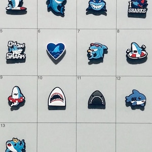 Shark Shoe Charms