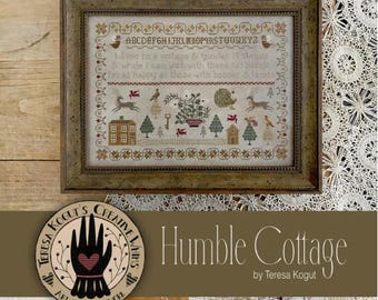 SALE - Humble Cottage - Teresa Kogut - Cross Stitch Booklet - Patterns Only