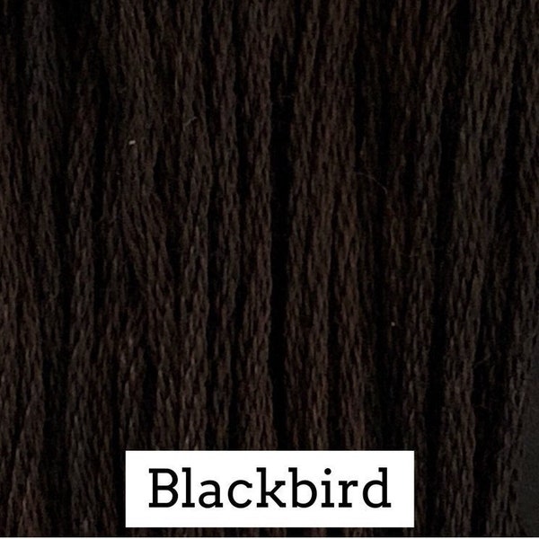 Blackbird - Classic Colorworks - 6-Stranded Thread - Cross Stitch Floss