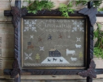 Christmastide - Pineberry Lane - Cross Stitch Chart - Pattern Only