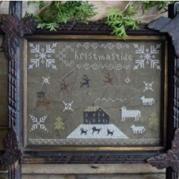 Christmastide - Pineberry Lane - Cross Stitch Chart - Pattern Only