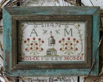 Home Sweet Home - Pineberry Lane - Cross Stitch Chart - Pattern Only