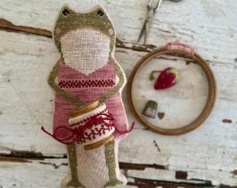 Lily - Animal Crackers Series - Stacy Nash Designs - Cross Stitch Chart - Pattern Only