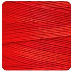 May include: A vibrant red thread or yarn wound in a tight, parallel pattern. The texture consists of multiple thin, horizontal strands layered closely together, creating a consistent, uniform surface with a bright, saturated crimson color throughout.
