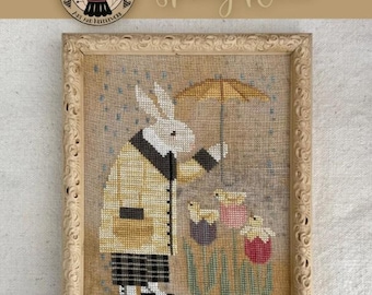Spring Rain - Teresa Kogut - Cross Stitch Chart - Pattern Only