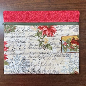 Noel Vintage Collage Project Bag 4