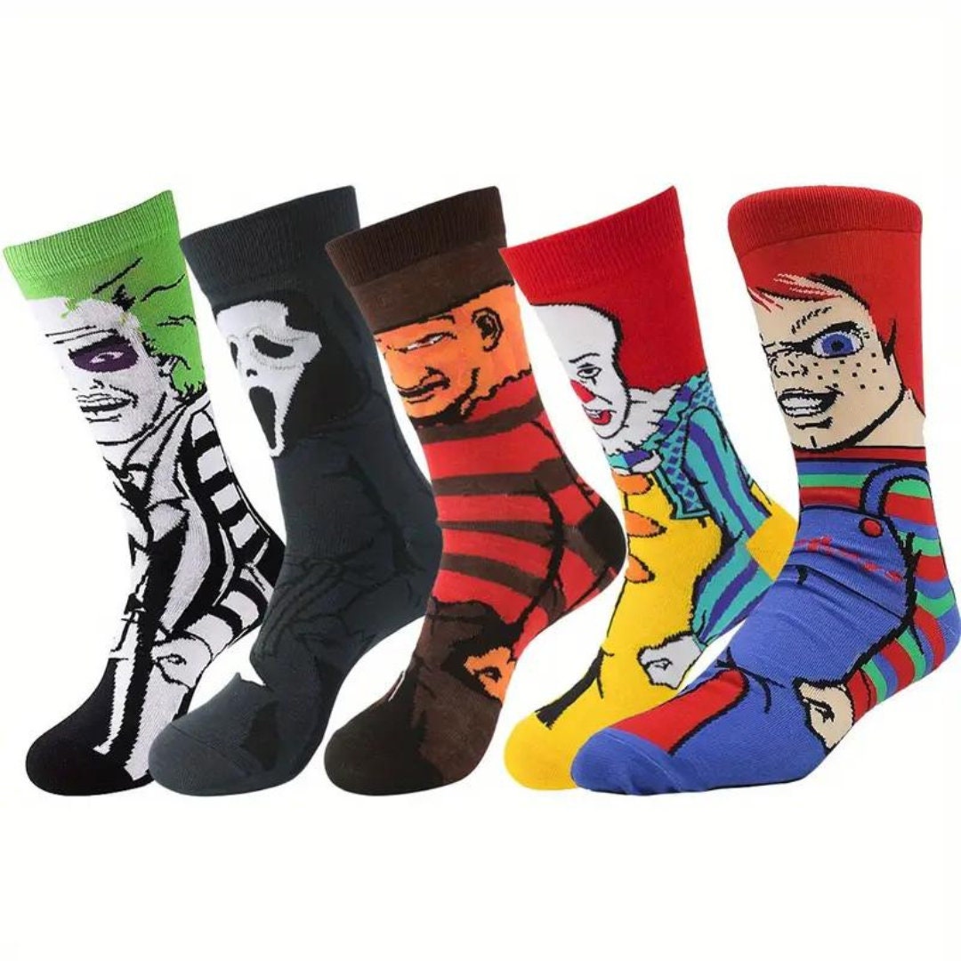 80s Horror Movie Socks / Ghostface Socks / Unisex Socks - Etsy