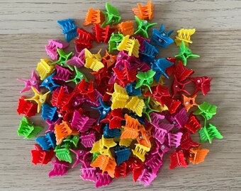 Clips de pelo de mariposa, clips de pelo de bebé, clips para niñas, clips para niños, clips para niños, accesorios para el cabello, clip de pelo de niña colorida, horquillas