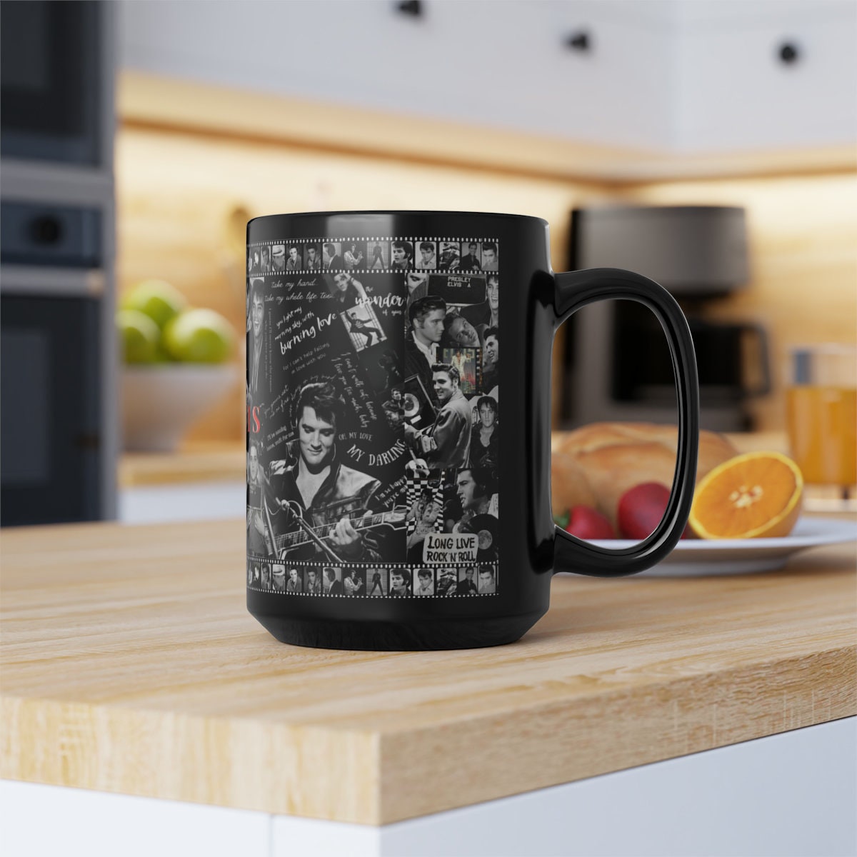 Austin Butler Elvis Cool Coffee Mug Coffee Travel Mug Coffee Thermal Mug  Ceramic Cups Creative Breakfast