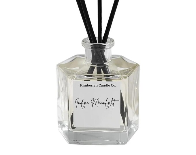 Indigo Moonlight- 1.7 oz Oil Reed Diffuser
