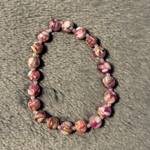 Tie-Dye Stretchy Beaded Bracelet
