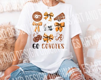 Alice Coyote Bow Coquette Collage