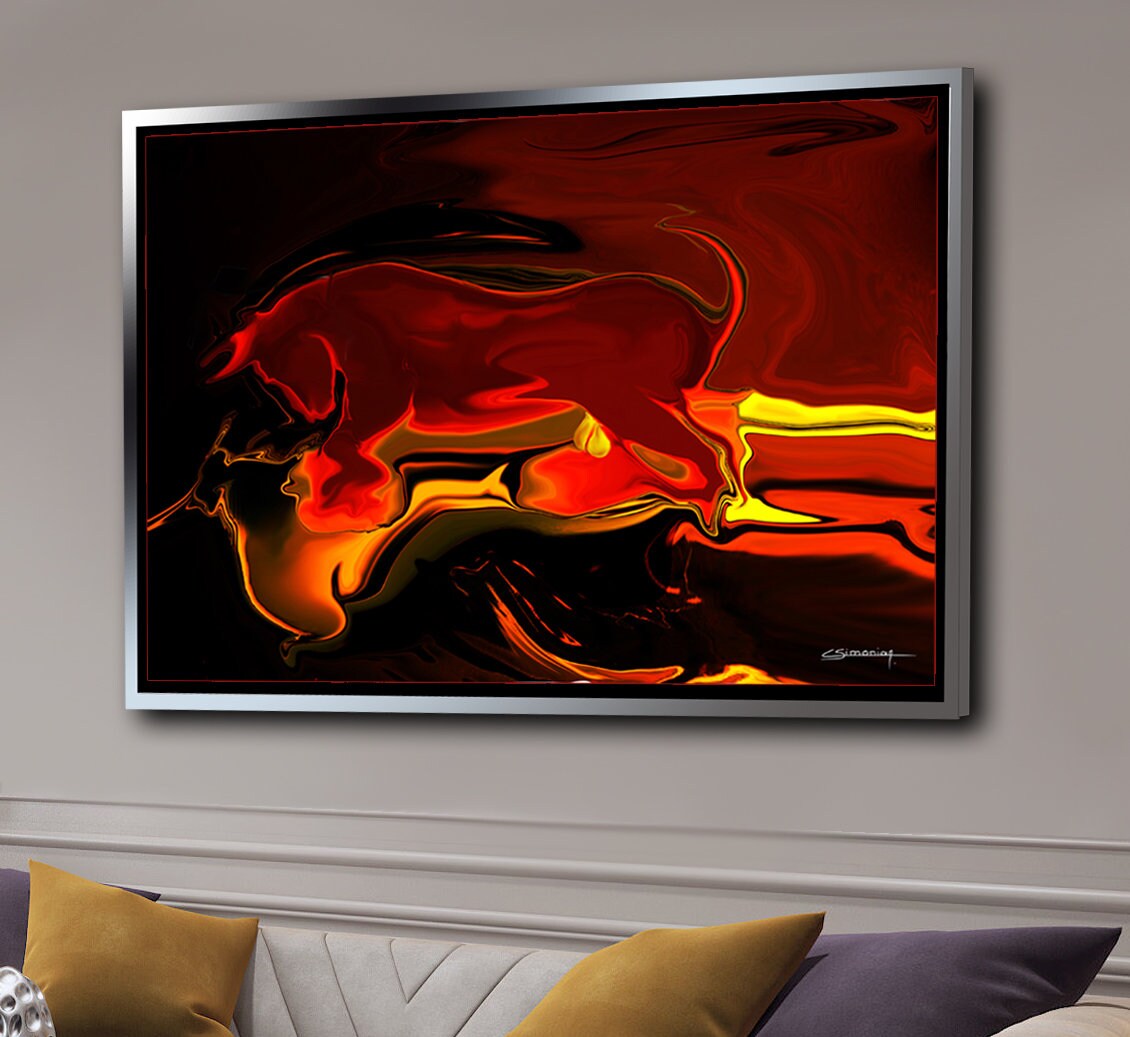 Firebull wall art home decor