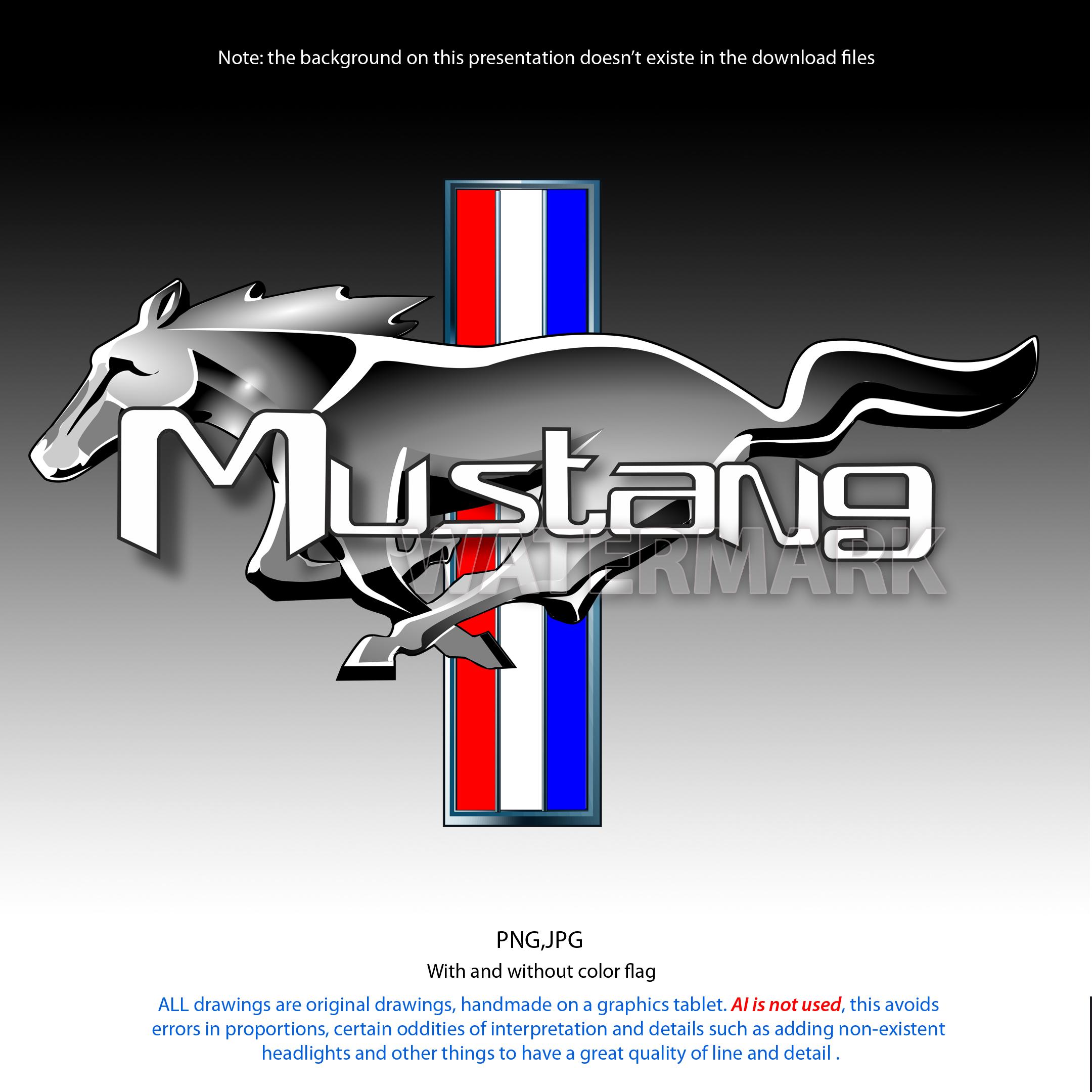 Ford mustang logo - Etsy 日本