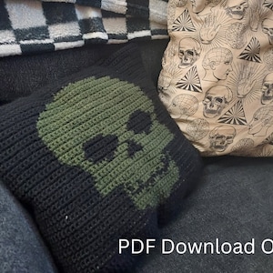Small Skull Pillow