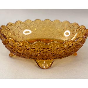 Blue Fenton Daisy and Button Bowl - Etsy