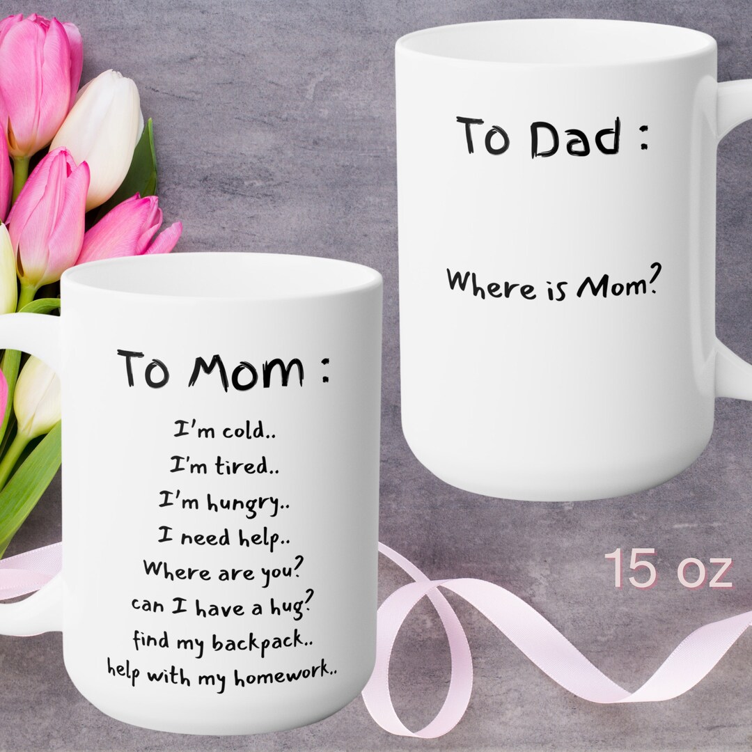 Mother's Day Coffee Mug, Mothers Day Cup for Moms, Celebrate Mom's Love ...