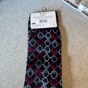 Chanukah Adult Crew Socks, &quot;hamsa&quot; Design