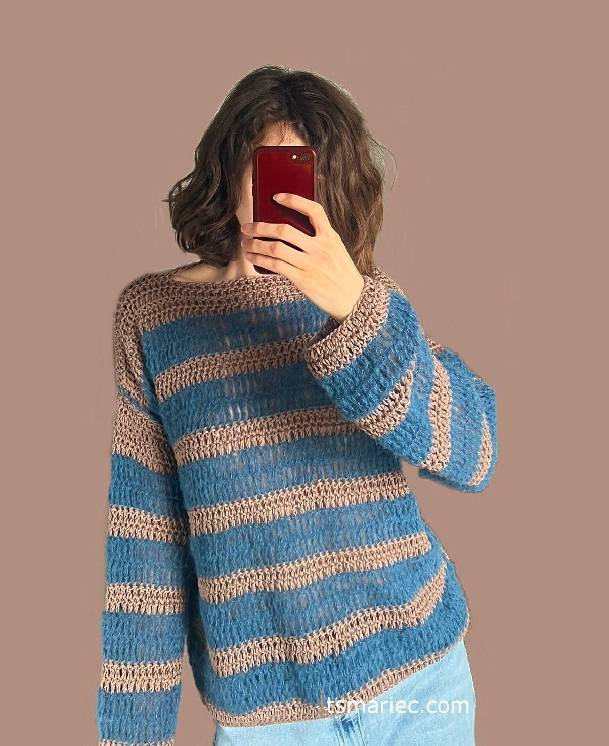 ★ ★ crochet striped sweater T22F1KTO075WT10A9 Kit Stripe Crochet Sweater – Z SUPPLY