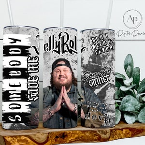 Jelly Roll Tumbler Wrap, Jelly Roll Lyric Tumbler Design, Tumbler Wrap for Sublimation, PNG Download Tumbler Wrap, Jelly Roll PNG File