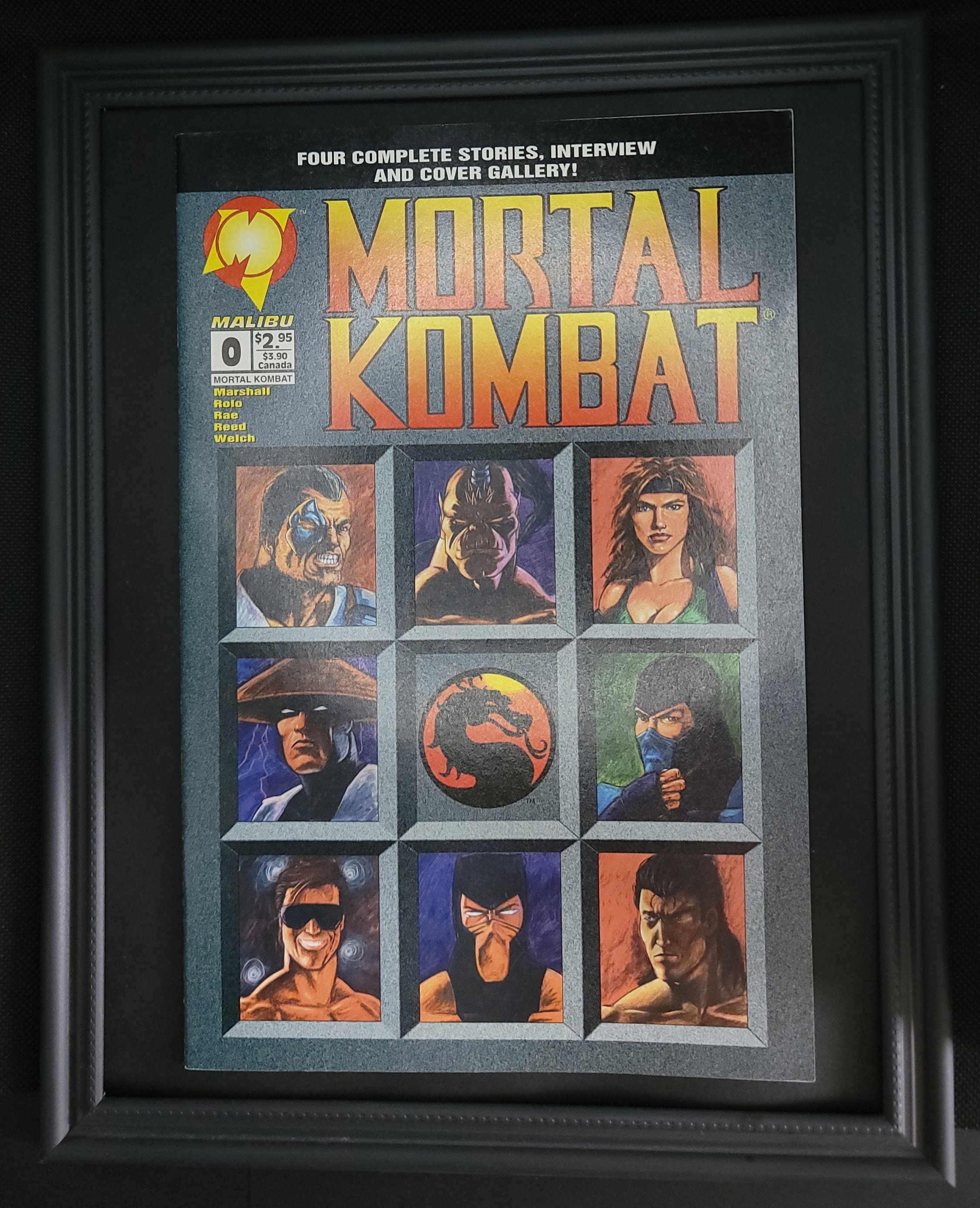 Rare Vintage 1994 Mortal Kombat Kano Conceptual -  Finland