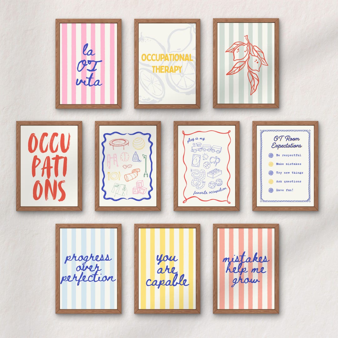 OT La Dolce Vita Digital Prints Bundle | Italian Summer Occupational ...