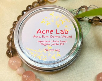 Acne skin