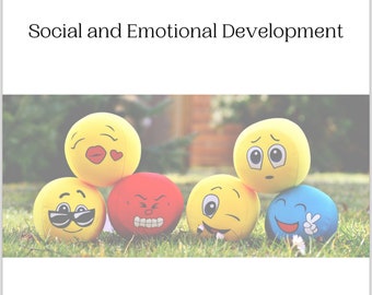 Preschool social and emotional development