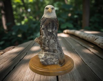 Joe Slockbower Sculpture Artic Wolf No. 38410 Devotion Mill Creek